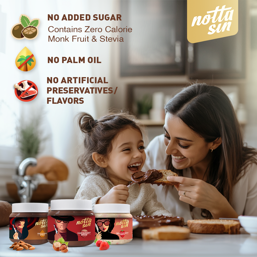 Rebel Trio: Choco Hazelnut, Choco Almond & Choco Strawberry (100G x3) (Delicious disruption starts here β triple the flavor, zero the guilt)