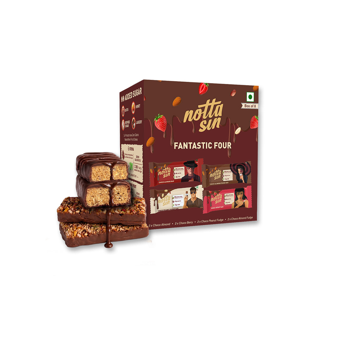 Fab Four: Combo of all 4 Bars | Box of 8
