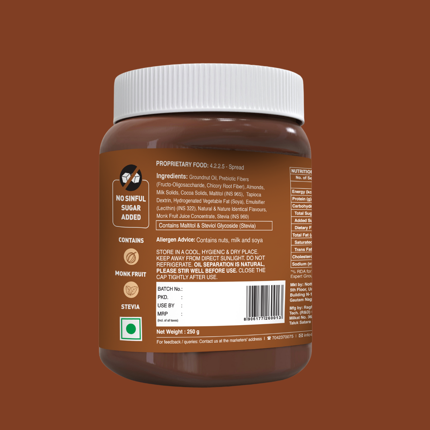 Choco Almond Spread | 250g