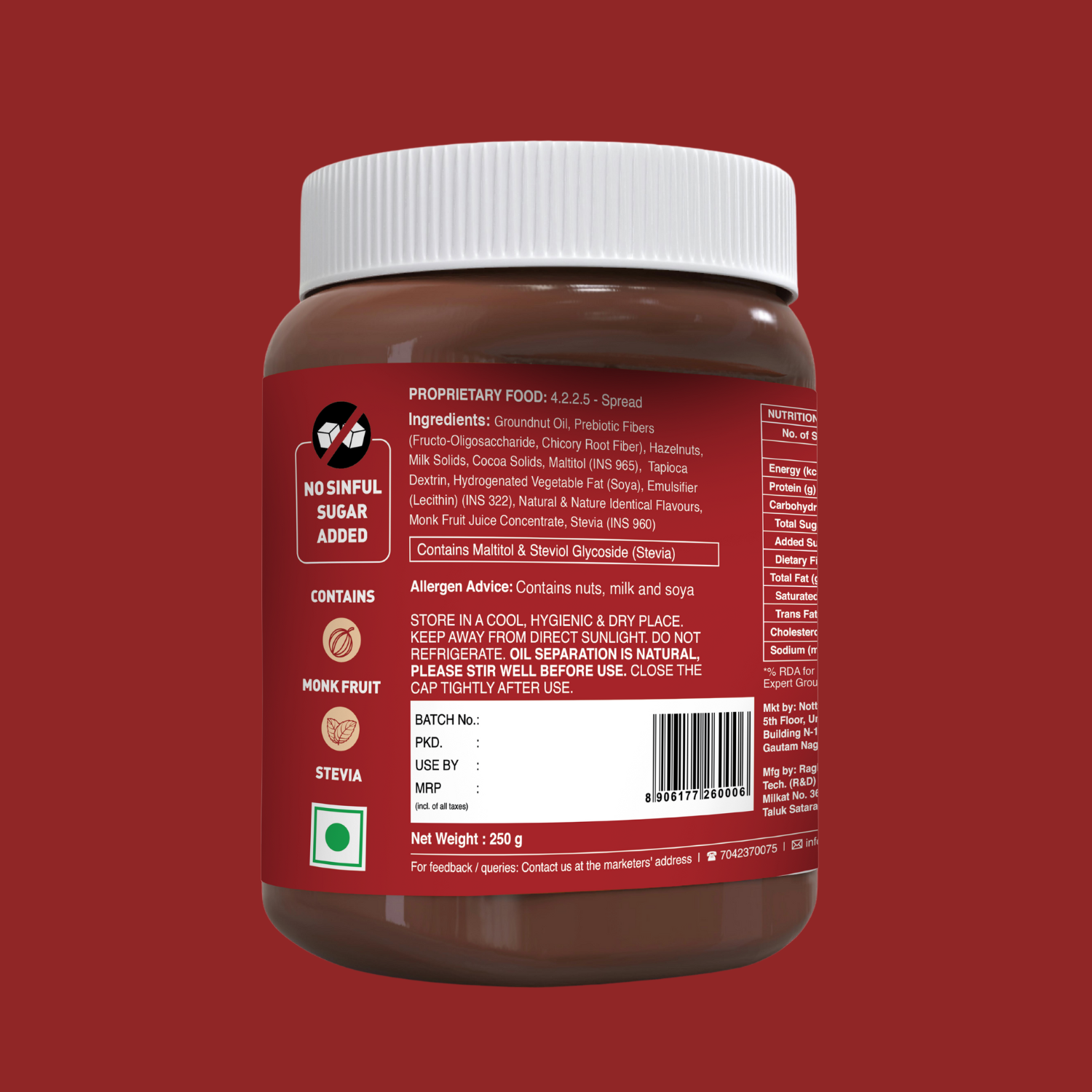 Choco Hazelnut Spread | 250g