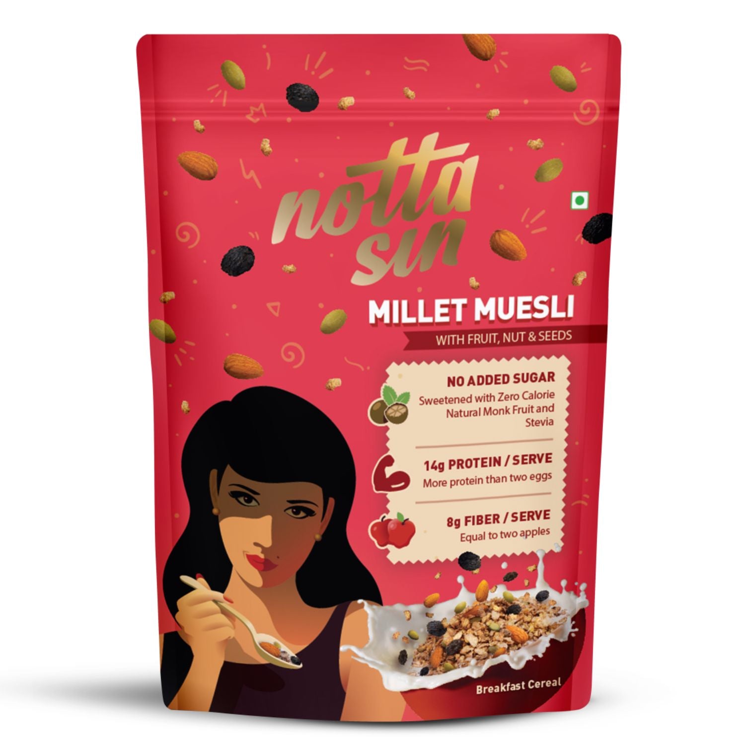 Millet Museli Fruit, Nut & Seeds | 300g